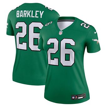 Women's Nike Saquon Barkley Kelly Green Philadelphia Eagles Legend Player Performance Top