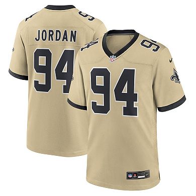 Men's Nike Cameron Jordan Gold New Orleans Saints Gameday Golds Alternate Game Player Jersey