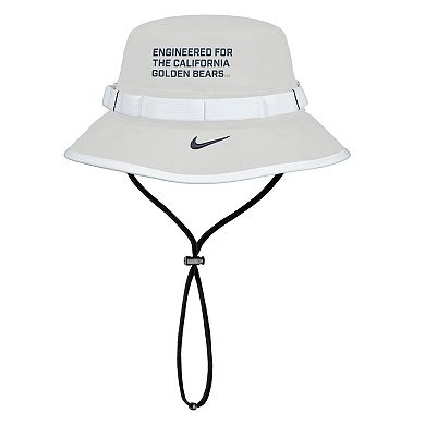 Men's Nike Gray Cal Bears 2025 On-Field Boonie Performance Bucket Hat