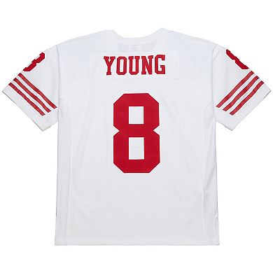 Men's Mitchell & Ness Steve Young White San Francisco 49ers 1994 Legacy Replica Jersey