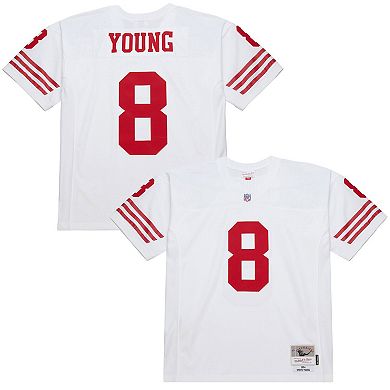 Men's Mitchell & Ness Steve Young White San Francisco 49ers 1994 Legacy Replica Jersey