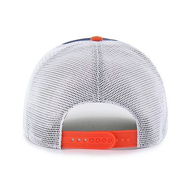 Youth '47 Black/Orange Oklahoma State Cowboys Super Stripe Hitch Adjustable Trucker Hat