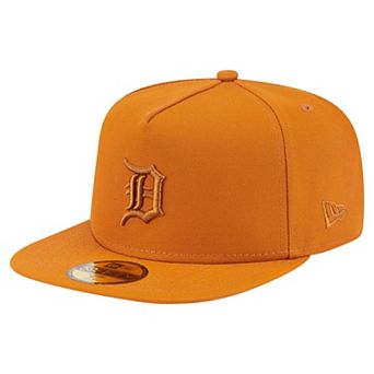 Men's New Era Orange Detroit Tigers Color Pack A-Frame 59FIFTY Fitted Hat
