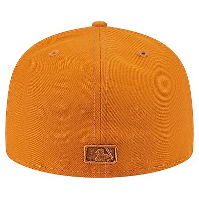 Men's New Era Orange Detroit Tigers Color Pack A-Frame 59FIFTY Fitted Hat