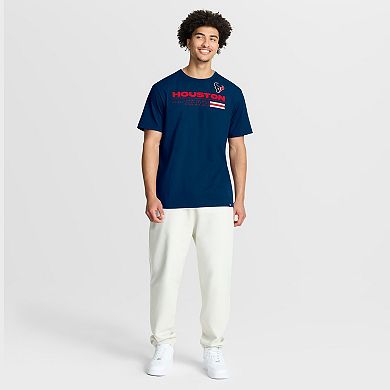 Men's Fanatics Navy Houston Texans Chop Block Legacy T-Shirt