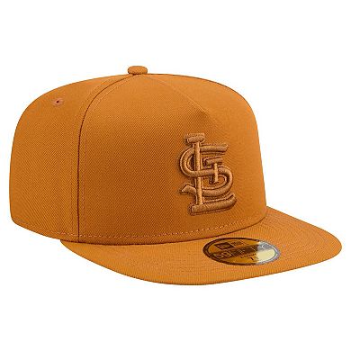 Men's New Era Orange St. Louis Cardinals Color Pack A-Frame 59FIFTY Fitted Hat
