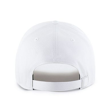 Men's '47 White Baltimore Orioles Foundational Pinch Offside Adjustable Hat