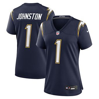 Women's Nike Quentin Johnston Navy Los Angeles Chargers Alternate Super Chargers Game Jersey