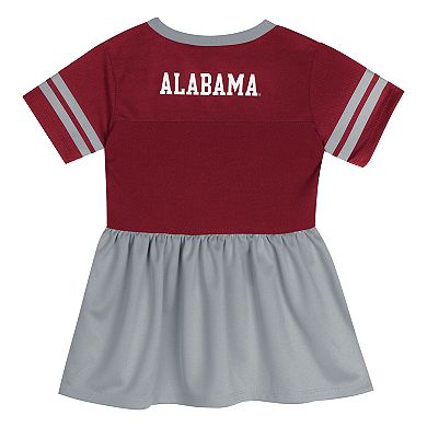 Toddler Outerstuff Red/Gray Alabama Crimson Tide Stadium Lights Fashion Jersey Dress