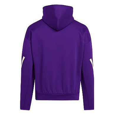Men's adidas Purple Washington Huskies Z.N.E. Pullover Hoodie