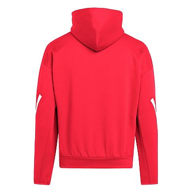 Men's adidas Scarlet Nebraska Huskers Z.N.E. Pullover Hoodie