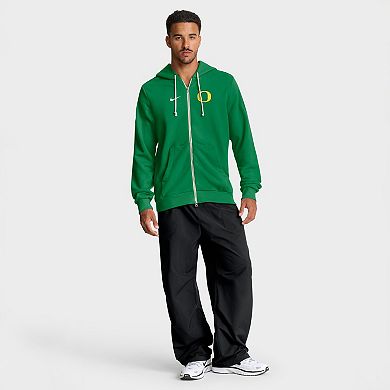 Men's Nike Green Oregon Ducks 2025 Sideline Standard Issue Dri-FIT Full-Zip Hoodie