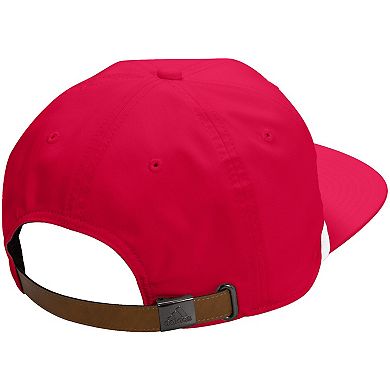 Unisex adidas Red Kansas Jayhawks Locker Room Rope Adjustable Hat