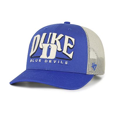 Men's '47 Royal Duke Blue Devils Arid Adjustable Trucker Hat