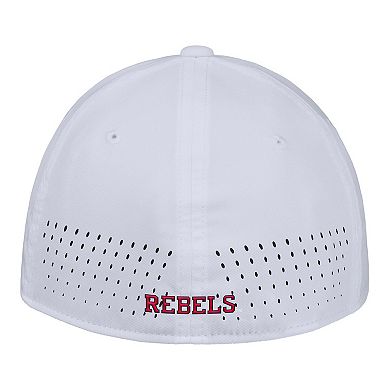 Men's Nike White Ole Miss Rebels 2025 On-Field Performance Flex Hat