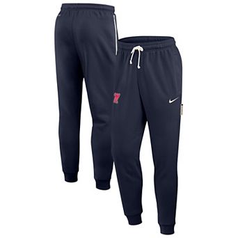 Men's Nike Navy Ole Miss Rebels 2025 Sideline Performance Taper Pants