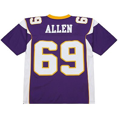 Men's Mitchell & Ness Jared Allen Purple Minnesota Vikings 2011 Legacy Replica Jersey