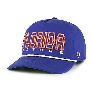 Youth '47 Royal Florida Gators Byline Hitch Adjustable Hat