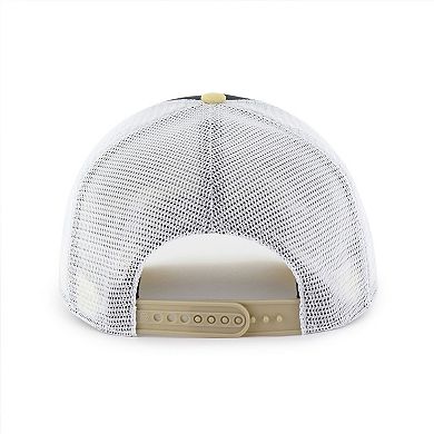 Youth '47 Black/Gold Purdue Boilermakers Super Stripe Hitch Adjustable Trucker Hat