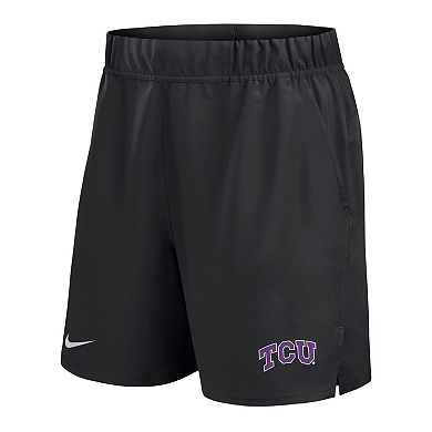 Men's Nike Black TCU Horned Frogs Performance Victory Shorts