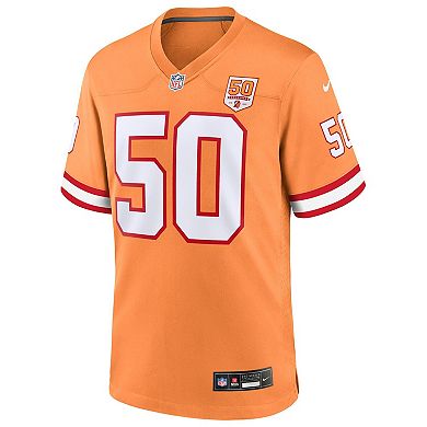 Men's Nike Vita Vea Creamsicle Tampa Bay Buccaneers 50th Season Game Jersey