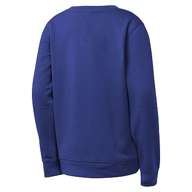 Youth Nike Royal Buffalo Bills Rewind Essential Pullover Crewneck Sweatshirt