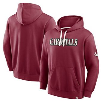 Men's Fanatics Cardinal Arizona Cardinals New Horizons Heritage Pullover Hoodie