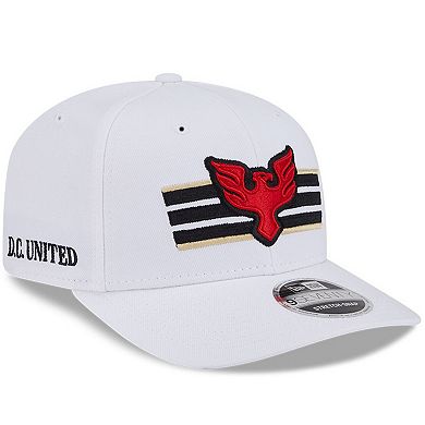 Men's New Era White D.C. United 2025 Third 9SEVENTY Stretch-Snap Hat