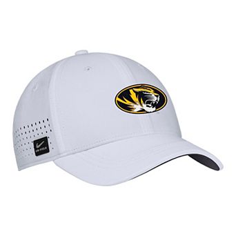 Men's Nike White Missouri Tigers 2025 On-Field Performance Flex Hat
