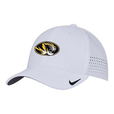 Men's Nike White Missouri Tigers 2025 On-Field Performance Flex Hat