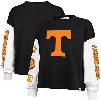 Women's '47 Black Tennessee Volunteers Sydney Long Sleeve T-Shirt