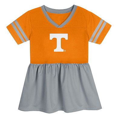 Girls Preschool Outerstuff Tennessee Orange/Grey Tennessee Volunteers Stadium Lights Fashion Jersey Dress