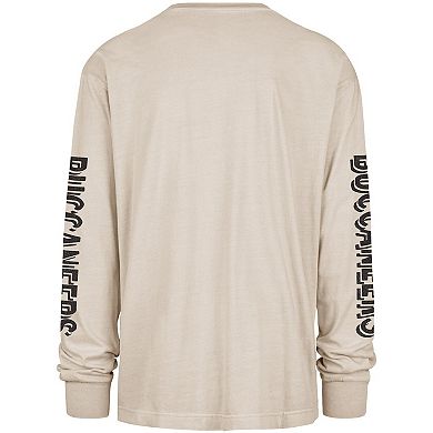 Men's '47 Tan Tampa Bay Buccaneers Cairn Ravine Foundation Throwback Long Sleeve T-Shirt