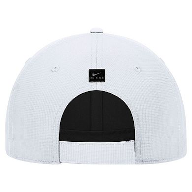 Men's Nike White TCU Horned Frogs 2025 On-Field Club Performance Adjustable Hat