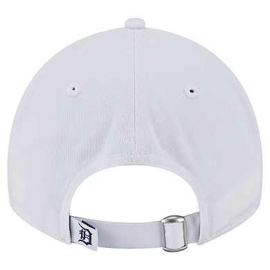 Women's New Era White Detroit Tigers Team Fan 9TWENTY Adjustable Hat