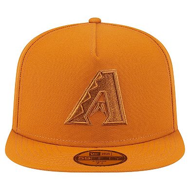 Men's New Era Orange Arizona Diamondbacks Color Pack A-Frame 59FIFTY Fitted Hat
