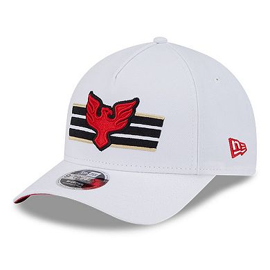 Men's New Era White D.C. United 2025 Jersey Hook 9FORTY M-Crown Adjustable Hat