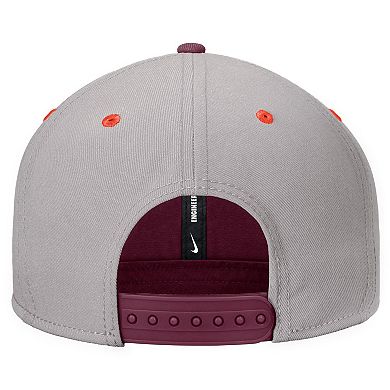 Men's Nike Maroon Virginia Tech Hokies Vintage Patch Snapback Hat