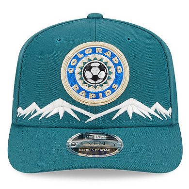 Men's New Era Green Colorado Rapids 2025 Third 9SEVENTY Stretch-Snap Hat