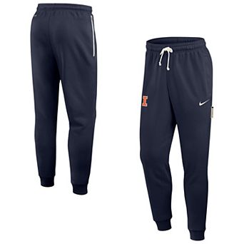 Men's Nike Navy Illinois Fighting Illini 2025 Sideline Performance Taper Pants