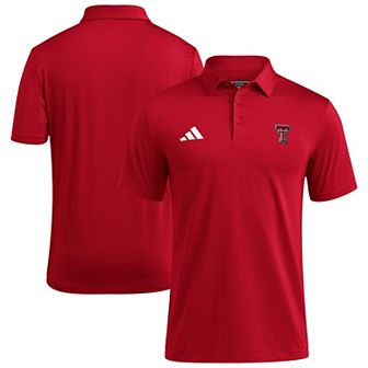 Men's adidas Red Texas Tech Red Raiders Ultimate 365 Polo