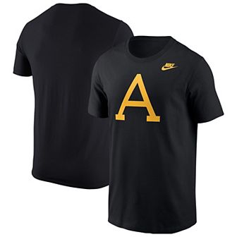 Men's Nike Black Army Black Knights A Logo West Point Classic Collection T-Shirt