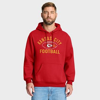 Men's Fanatics Red Kansas City Chiefs Fumblerooski Legacy Pullover Hoodie