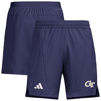 Men's adidas Navy Georgia Tech Yellow Jackets Program Woven Training Shorts