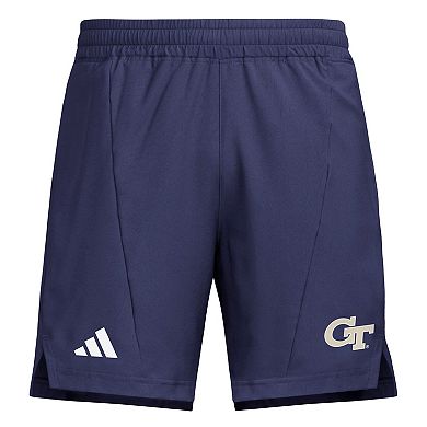 Men's adidas Navy Georgia Tech Yellow Jackets Program Woven Training Shorts