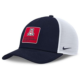 Men's Nike Navy/White Arizona Wildcats 2025 On-Field Rise Engineered Trucker Adjustable Hat