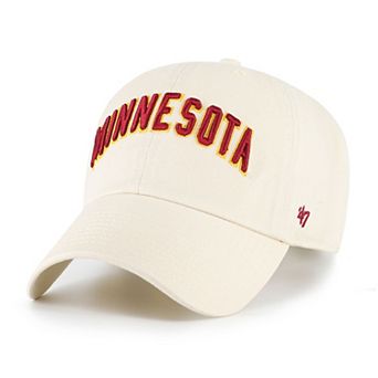 Men's '47 Sand Minnesota Golden Gophers Vault Clean Up Adjustable Hat