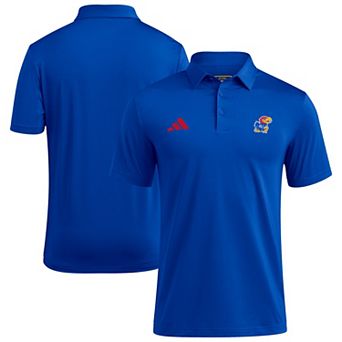 Men's adidas Royal Kansas Jayhawks Ultimate 365 Polo