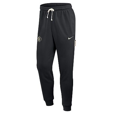 Men's Nike Black Colorado Buffaloes 2025 Sideline Standard Issue Dri-FIT Taper Sweatpants