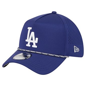 Men's New Era Royal Los Angeles Dodgers 39THIRTY A-Frame Perforated Flex Hat